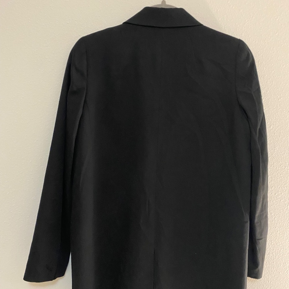 NWT - Madewell Drapeweave Caldwell Double-Breasted Blazer - Black - Size XS - Picture 5 of 5